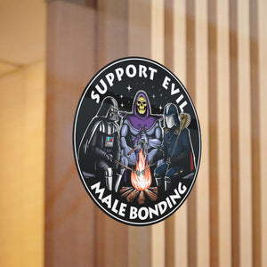Evil Villains on Die-Cut Stickers (DTF)