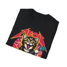 Load image into Gallery viewer, Hard Rock Kitty -- Pink -- On Gildan Softstyle T-Shirt
