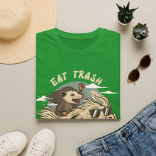 Load image into Gallery viewer, Eat Trash &amp; Get Lucky on Gildan Softstyle T-Shirt
