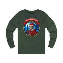 Load image into Gallery viewer, Santa Voorhees on Long Sleeve Comfort Tee
