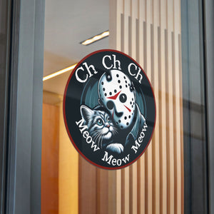 Jason Cat Lover Die-Cut Stickers (DTF)