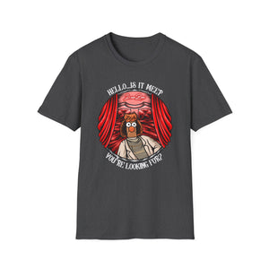 Hello Meeper Tee On SoftStyle