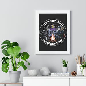 Evil Villains Framed Poster