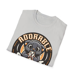 Adorable Sadist Cat Tee on Softstyle