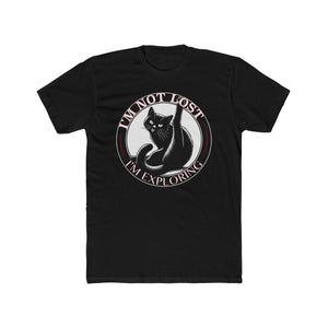 Explorer Cat Tame on Next Level T-Shirt