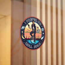 Load image into Gallery viewer, Han Solo Unicycle Die-Cut Stickers (DTF)
