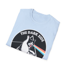 Load image into Gallery viewer, Dark Side of The Meow Tee on Softstyle
