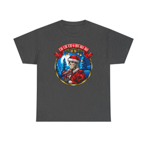 Santa Voorhees on Heavy Gildan
