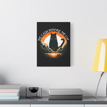 Load image into Gallery viewer, The Calm Before The Cat Matte Canvas
