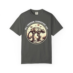 All Terrain Transport Cat on Comfort Colors T-Shirt