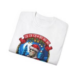 Santa Voorhees T-Shirt On Gildan Ultra Cotton