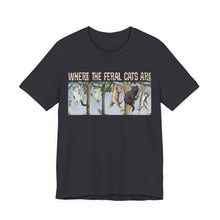 Load image into Gallery viewer, Where The Feral Cats Are on Bella Canvas
