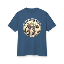 Load image into Gallery viewer, All Terrain Transport Cat on American Apparel T-Shirt
