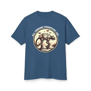 All Terrain Transport Cat on American Apparel T-Shirt
