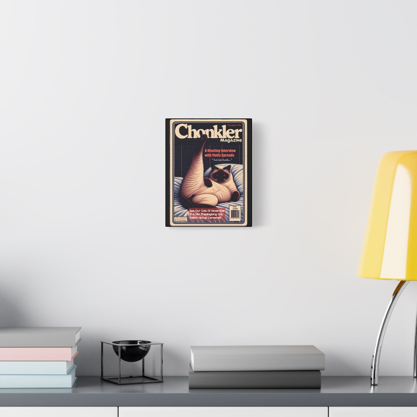 Chonkler Magazine Matte Canvas -- 1.25