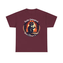 Load image into Gallery viewer, Dark Humor Cat on Gildan Heavy Cotton
