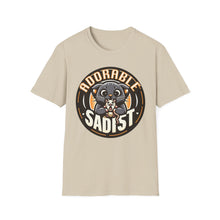 Load image into Gallery viewer, Adorable Sadist Cat Tee on Softstyle
