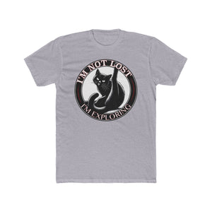 Explorer Cat Tame on Next Level T-Shirt