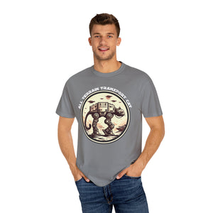 All Terrain Transport Cat on Comfort Colors T-Shirt
