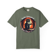 Load image into Gallery viewer, Dark Humor Cat on Comfort Colors T-shirt
