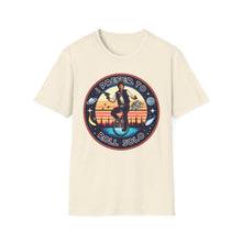 Load image into Gallery viewer, Han Solo Unicycle On Gildan Softstyle Tee
