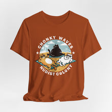 Load image into Gallery viewer, Chonky Waves Tee on Bella Canvas
