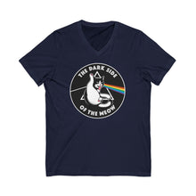 Load image into Gallery viewer, Dark Side of The Meow Bella+Canvas V-Neck
