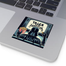 Load image into Gallery viewer, Dark Side Mashup On Square Vinyl Sticker
