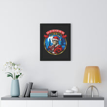 Load image into Gallery viewer, Santa Voorhees Framed Vertical Poster
