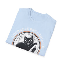 Load image into Gallery viewer, Adorable But Sadistic Cat Tee on Softstyle
