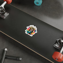 Load image into Gallery viewer, Hard Rick Kitty Die-Cut Stickers
