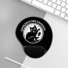Load image into Gallery viewer, Adorable But Sadistic Mouse Pad W/ Wrist Rest
