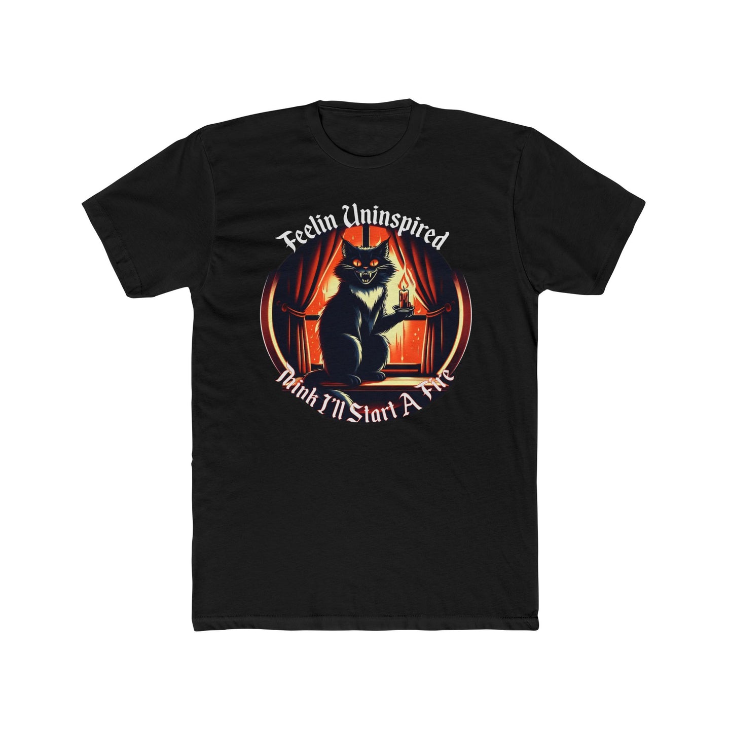 Dark Humor Cat Tee