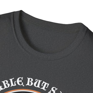 Adorable But Sadistic Cat Tee on Softstyle