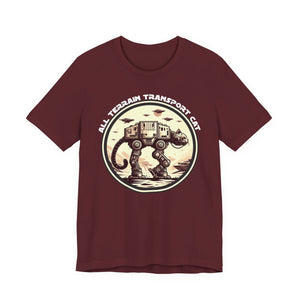 All Terrain Transport Cat on Bella Canvas Tee