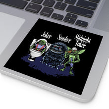 Load image into Gallery viewer, 80s Monsters on Square Stickers
