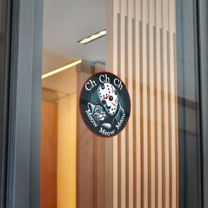 Jason Cat Lover Die-Cut Stickers (DTF)