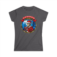 Load image into Gallery viewer, Santa Voorhees Women&#39;s Softstyle Tee
