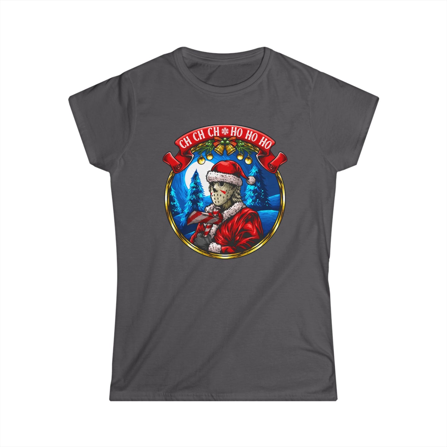 Santa Voorhees Women's Softstyle Tee