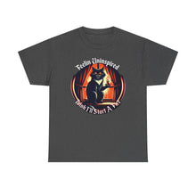 Load image into Gallery viewer, Dark Humor Cat on Gildan Heavy Cotton
