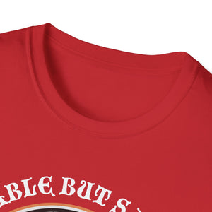Adorable But Sadistic Cat Tee on Softstyle