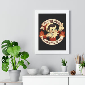Elf You on Vertical Poster