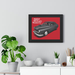 1950 Mercury Monterey Framed Poster