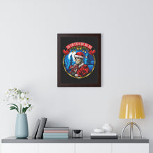 Load image into Gallery viewer, Santa Voorhees Framed Vertical Poster
