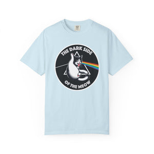 Dark Side of The Meow Tee on Comfort Colors T-shirt