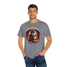 Load image into Gallery viewer, Dark Humor Cat on Comfort Colors T-shirt
