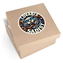 Load image into Gallery viewer, Lovable Sadist Cat Sticker
