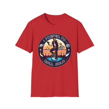 Load image into Gallery viewer, Han Solo Unicycle On Gildan Softstyle Tee
