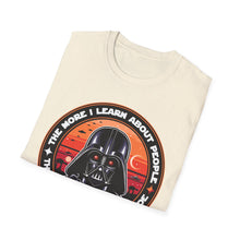 Load image into Gallery viewer, Vader Dark Side On Gildan Softstyle Tee
