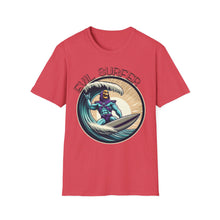 Load image into Gallery viewer, Skeletor Evil Surfer Tee on Softstyle
